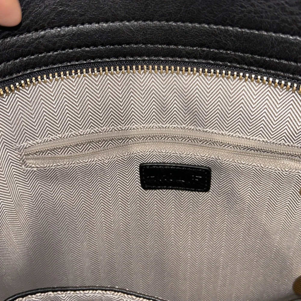 HKCLUF purse, dimensions 12”w x 12.5”h